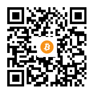bitcoin:15Tyqcgmip9UK7vyKMji8EZhjMZhjb4T7Y black Bitcoin QR code