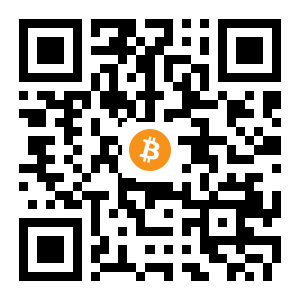 bitcoin:15UF5kVUe4sk5pedKJ4aS7yqDYwJ6EZN1C black Bitcoin QR code
