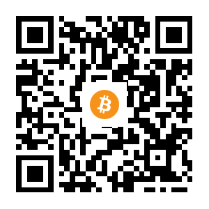 bitcoin:15Uosm67CvYLG1FQjmYUJtHpaUhjzcHHF9 black Bitcoin QR code