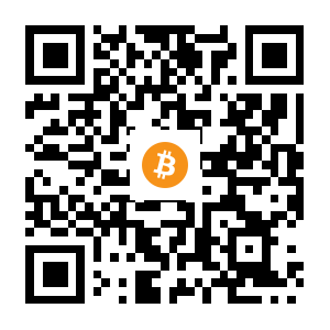bitcoin:15VvrwmRimCL3b1Nat5eicrdCsLrqzUVbu black Bitcoin QR code