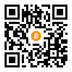 bitcoin:15VxPKjya2TTNahVXNBqmBk8B9Mi64k5AJ black Bitcoin QR code