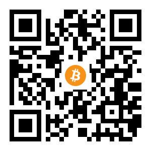 bitcoin:15Vz3eg8w2fxnGwJqQkS73NFKBdn6x3XAe black Bitcoin QR code