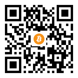 bitcoin:15ZAq1F1chVf5AGFjFmchkViuhUu1XUw2B black Bitcoin QR code