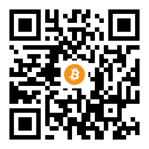bitcoin:15ZDTMkUVdizu4gughzG9Ui23fLiudsUeA black Bitcoin QR code