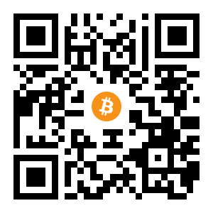 bitcoin:15ZE7Bbyjpjc5TPbf41CnNN1BNRZh1CYtF black Bitcoin QR code