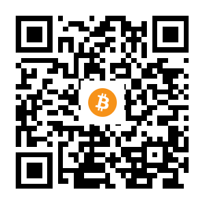 bitcoin:15ZHrFhL7CHfuoN22GeTQfw4EdRpipq1qk black Bitcoin QR code