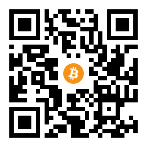 bitcoin:15aAswWu9BxdsydBncTgTVuT1ZMzW7WmvB black Bitcoin QR code