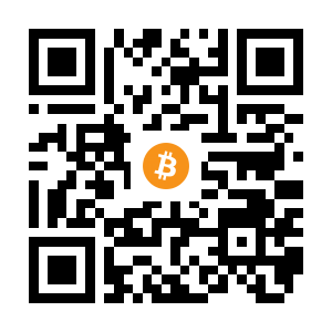 bitcoin:15af4of59T6gVwEnLpfma4apNggLjHJNZj black Bitcoin QR code