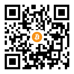 bitcoin:15btxtFwE1RvF6RbpxjESHMYZSAXShGLax black Bitcoin QR code