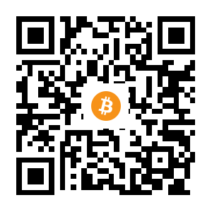 bitcoin:15ca6LPG1ZJmeXM3KY3D9UYJ6chpQ9Qu6Q black Bitcoin QR code