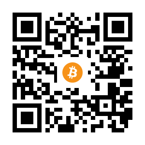 bitcoin:15eG2RUAqiLHCyQLAsui7jdHCrbF3mLys1 black Bitcoin QR code