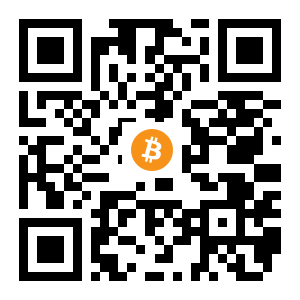 bitcoin:15eUguh1woN9FEz8k1DTdyn3zACH91n51j black Bitcoin QR code