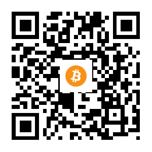 bitcoin:15fWUmubynQJKRspMJxqvtNEZ7ugFqKHJY black Bitcoin QR code