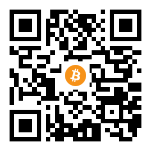 bitcoin:15fvG5P1HGEc282br2wjhp32ZKDzCcMsjY black Bitcoin QR code
