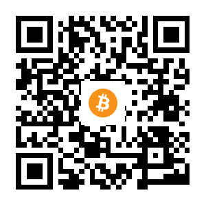 bitcoin:15fw86crLmyuvnsSW3JdfvDfQRxBEKDqsd black Bitcoin QR code