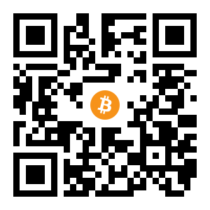 bitcoin:15fwb75zcQzNrWTont7bn7dU4twt7psX7Q black Bitcoin QR code