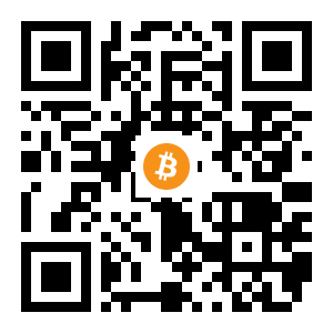 bitcoin:15g6qAsN9m5oc3Jt8V57RRJR5H4DNiBX3J black Bitcoin QR code