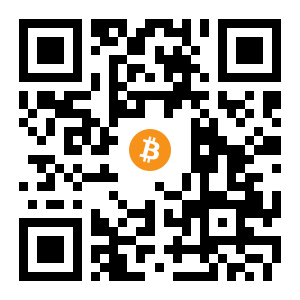 bitcoin:15gho8Top1woNBAARvX3CAeqAKKzGdkMC6 black Bitcoin QR code