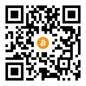 bitcoin:15hDowfnuXdZ5Zfo9TkNUAo5XCmiNTHGUA black Bitcoin QR code