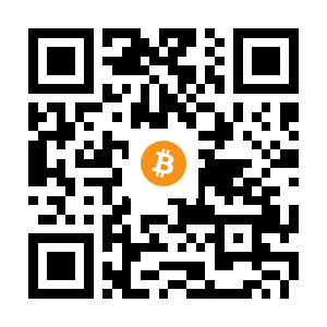 bitcoin:15iE7FPgTfotEp8BYrqqWEhEJzjcPpzFaG black Bitcoin QR code