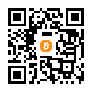 bitcoin:15iroywNGV2ecwLSBokSYbRhihbtyUgVfJ black Bitcoin QR code