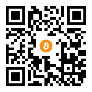 bitcoin:15izsCBrngUHj5XY7meYNXRBdchntFAq7U black Bitcoin QR code