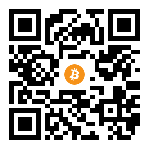 bitcoin:15kSzJUwB1aoGJijYVdyL86QDQiZ96goW3 black Bitcoin QR code