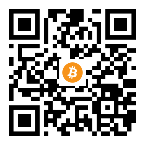 bitcoin:15kkYGVVFE1r5aGCmXE3QgLP4iWAMkiD31 black Bitcoin QR code