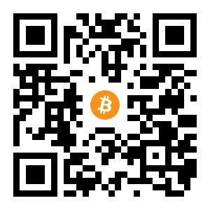 bitcoin:15mKZF1MN3Me128KtA4bYGjFFcw1ocQUNM black Bitcoin QR code