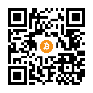 bitcoin:15mWyBd2yoaZTZELKCw7pLQoQdhjrc4FYF black Bitcoin QR code