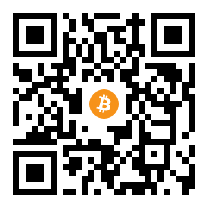 bitcoin:15n7Fwnb1M5BRJP8MmMVSut2HG4HfcKFXE black Bitcoin QR code