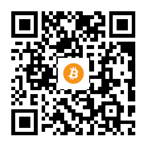 bitcoin:15nAAmFTnkBWsJxnrbrjsf4DJRNCQdDssd black Bitcoin QR code