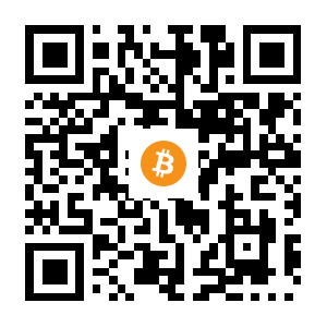 bitcoin:15oNBfTZtzTibe2y9LVvnXihQDMb8w3i18 black Bitcoin QR code