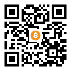 bitcoin:15ovEN4rjG5xspdJDtf4uK6bY5mtCbeqHi black Bitcoin QR code
