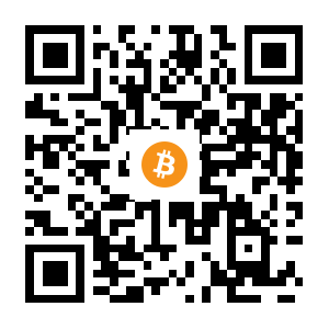 bitcoin:15qMhgjwybvSEby1eH2iRb4xctZygovTYY black Bitcoin QR code