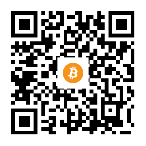 bitcoin:15r9euK52hZfUCHdQEcWEBvMLUzd4mdKWK black Bitcoin QR code