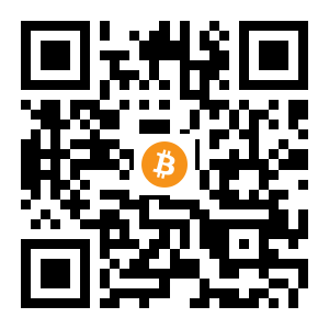 bitcoin:15sKFv9FTdcbBsXXPTJu1FPNDR4EDwwHkj black Bitcoin QR code