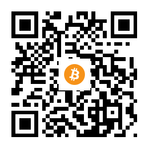 bitcoin:15sNUCJvPm1V5FGmX95k9r3UWw7zjSeJvZ black Bitcoin QR code