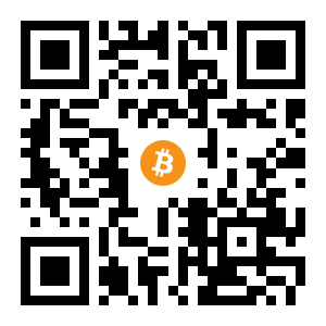 bitcoin:15scnXbWYopiJfuSdyKm8pXthZXXsUHPhu black Bitcoin QR code