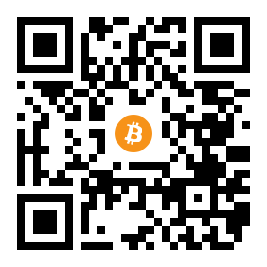 bitcoin:15tYDoKBc83XZqc6pkzhXY8CwtnxiW4Hdi black Bitcoin QR code