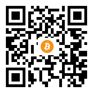 bitcoin:15taNwgFweQ7SpWsrw7qg4rXvXD2JCLvbZ black Bitcoin QR code