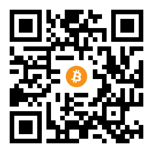 bitcoin:15te965A5Laiw3rEtiv2LjoPj8eJANwokx black Bitcoin QR code