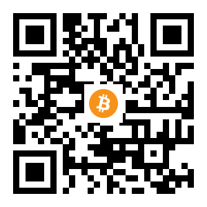 bitcoin:15v9iYsJ7gGFqEEz8wjm7BWGfhNd5vnhkt black Bitcoin QR code