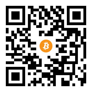 bitcoin:15vddKB3kEgaNLGs26K58kkczbvuQRtqXh black Bitcoin QR code