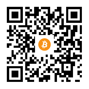 bitcoin:15x5DeHMwhuU4EqbYu92S9DNzZXWq9xMQf black Bitcoin QR code