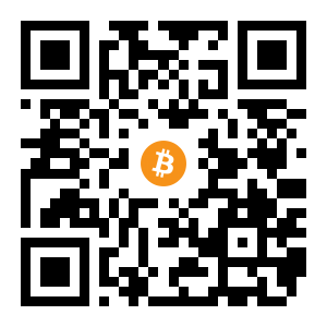 bitcoin:15xLPHHZztojGcoDm9Czm6ZFVSFgPr16BD black Bitcoin QR code