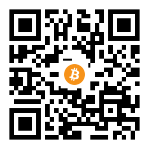 bitcoin:15xTeANGt1124YzFL79SwXGBLEozKPntWt black Bitcoin QR code