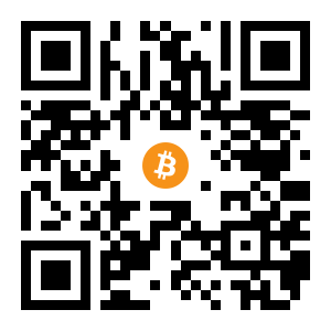 bitcoin:161qfmmoDQA1nUEhdW5i6NXemCuA3A5ufj black Bitcoin QR code