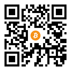 bitcoin:161xbtSUj9xQMNBofTx4uyGtTWh7kauUMj black Bitcoin QR code