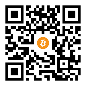 bitcoin:1623ybSCpMCnbNu4tTmdT5jTGBBarhXNyT black Bitcoin QR code